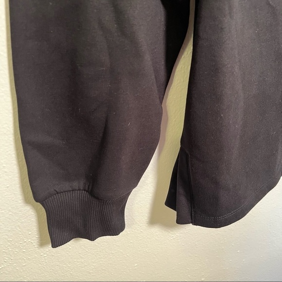 Banana Republic Funnel-Neck Sweatshirt Black - Picture 6 of 12